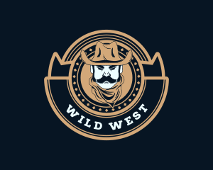 Wild West Cowboy logo design