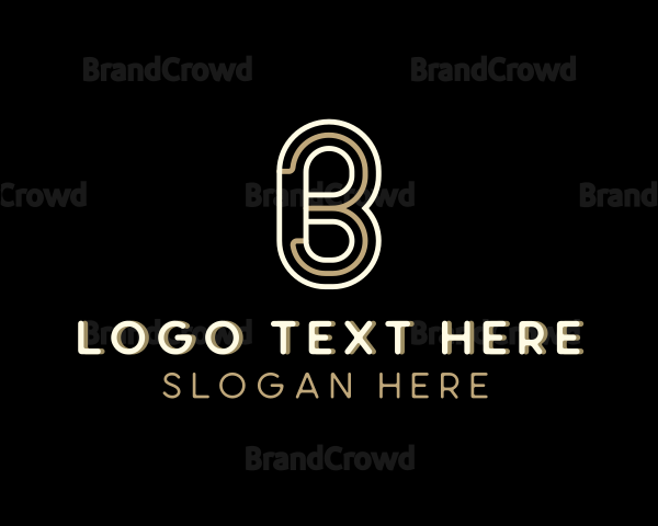 Arch Creative Agency Letter B Logo