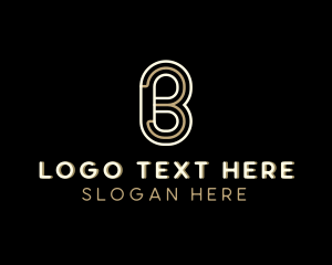 Arch Creative Agency Letter B logo design