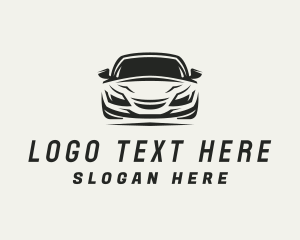 Sedan - Sports Car Transportation Vehicle logo design