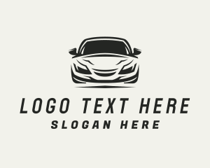 Sports Car Transportation Vehicle Logo