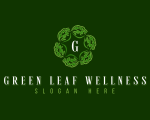 Nature Leaf Wellness logo design