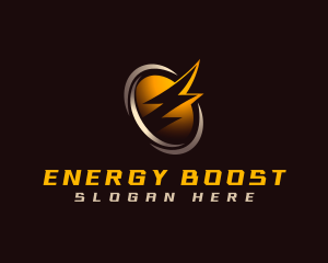 Power - Lightning Bolt Power logo design