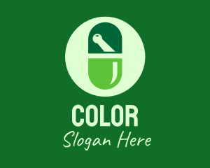 Drugstore - Green Prescription Drugs logo design