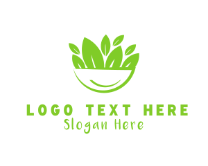 Vegan Salad Bowl Logo