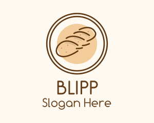 Bread Loaf Badge  Logo