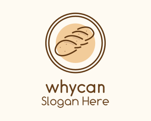Bread Loaf Badge  Logo