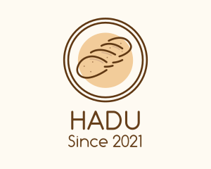 Baker - Bread Loaf Badge logo design