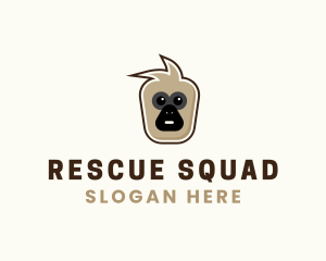 Monkey Rescue Center logo design