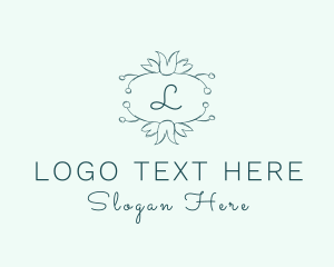 Letter - Natural Floral Tulip logo design