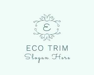 Natural Floral Tulip  logo design