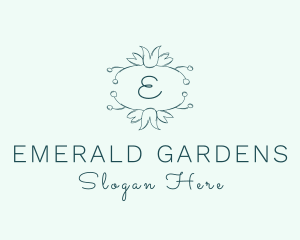 Natural Floral Tulip  logo design