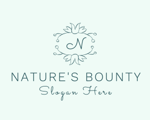 Natural Floral Tulip  logo design