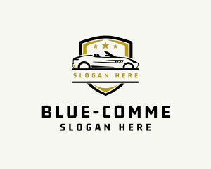 Convertible Car Badge Logo