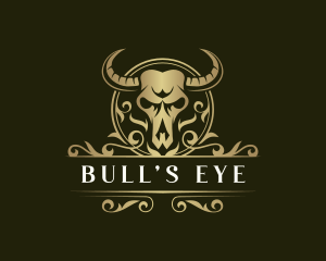 Horn Bison Bull logo design