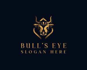 Luxury Bull Ranch logo design