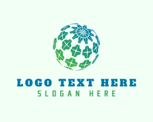 3d - 3D Globe Innovation logo design