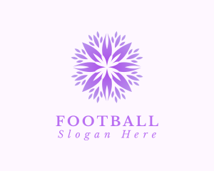 Flower - Purple Flower Spa logo design