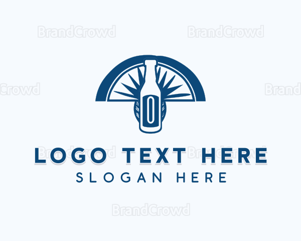 Liquor Bar Beverage Logo