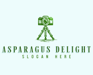 Camera Photography Tripod logo design