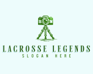 Camera Photography Tripod logo design