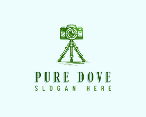 Camera Photography Tripod logo design