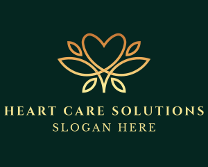 Lotus Heart Spa  logo design