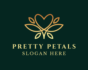 Lotus Heart Spa  logo design