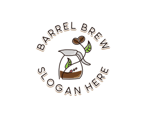 Coffee Brew Plant logo design