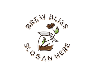 Brew - Coffee Brew Plant logo design