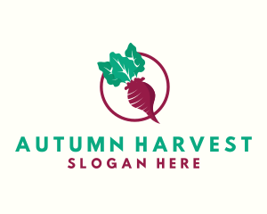 Beet Vegetable Crops logo design