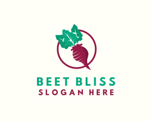 Beet Vegetable Crops logo design