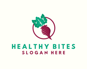 Beet Vegetable Crops logo design