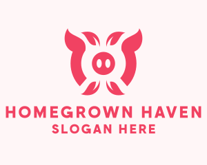 Domestic - Organic Pig Farm logo design