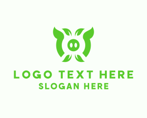 Domestic - Organic Pig Farm logo design