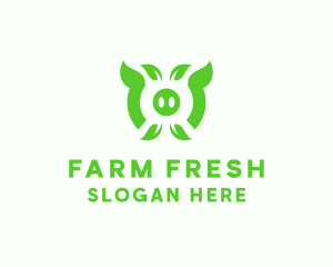 Organic Pig Farm logo design