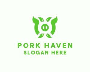 Organic Pig Farm logo design