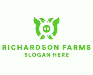 Organic Pig Farm logo design