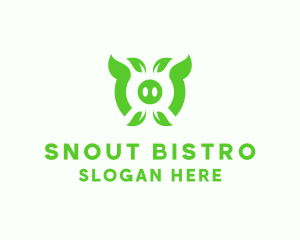 Snout - Organic Pig Farm logo design