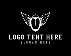 Football - Football Varsity Wings logo design
