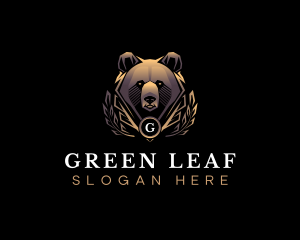 Wild Bear Animal logo design