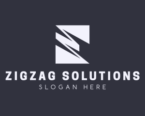 Zigzag - Professional Zigzag Letter E logo design