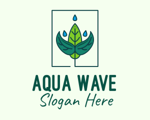 Water - Plant Watering logo design