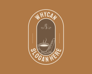 Store - Hot Coffee Bean logo design