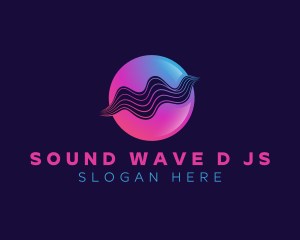 Sound Audio Wave logo design