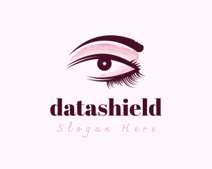 Brow Lamination - Beautiful Makeup Eyelash logo design