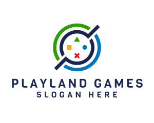Games - Game Controller Lifestyle logo design