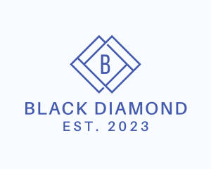 Diamond Frame Home Decor logo design