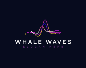 Tech Digital Waves logo design