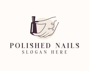 Hand Manicure Salon logo design